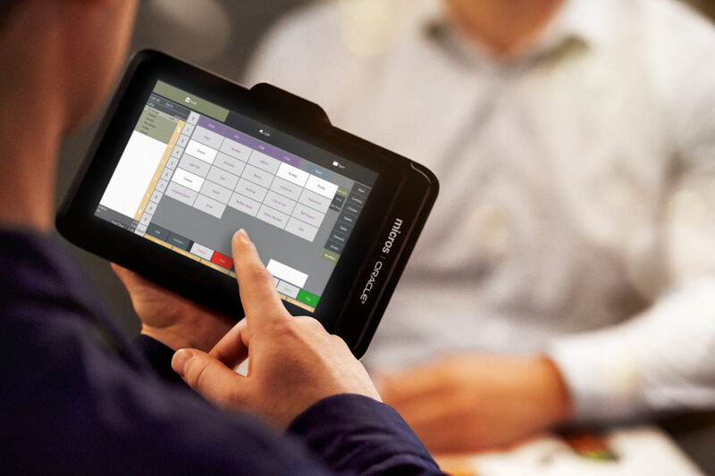 Tableside ordering with handheld POS